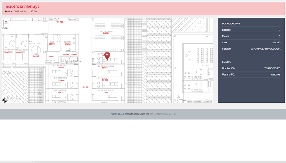 Alertsys screenshot 2